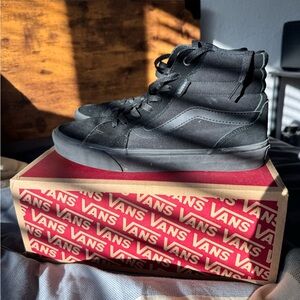 good condition used black vans